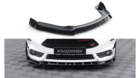 Splitter Ford Fiesta ST Mk7 Facelift Flaps Front v.6 + Flaps