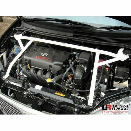 Toyota Vios XP40 1.5 2WD 02-07 UltraRacing 4-point front upper Strutbar