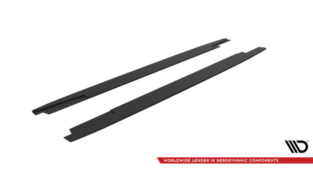 Diffuser Audi RS4 B8 Side Skirts Street Pro Black