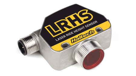 Laser suspension height sensor