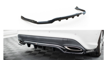 Splitter Mercedes-Benz CLA C117 Facelift Rear Central with Diffuser