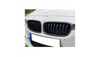 Grill BMW 3 F30 F31 pojedyncze żeberka Carbon Look