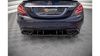Diffuser Mercedes-Benz C W205 C43 Facelift Rear Street Pro Black-Red