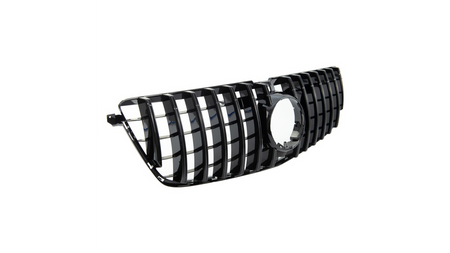 Grill sportowy GT Gloss Black Camera MERCEDES GL-Class X166 przed liftem 2012-2015 USZKODZONY