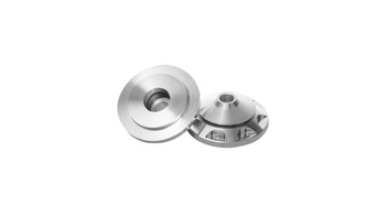 Upper bearing plate for threaded suspension