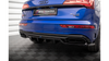Splitter Audi Q5 FY Facelift S-Line Tył Środkowy z Dyfuzorem Gloss Black