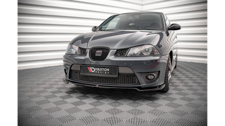 Splitter Seat Ibiza Cupra III przód v.3 Gloss Black