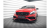 Splitter Mercedes-Benz A W176 Facelift Przód Pro + flaps Black-Red
