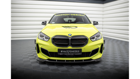 Wloty BMW 1 F40 M-Pack Zderzak przód Carbon