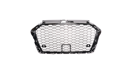 Grill Audi A3 8V Facelift Gloss Black