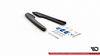 Splitter Audi RS6 RS7 C8 Tył Boczne v.1 Gloss Black