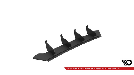Diffuser Volkswagen Arteon R-Line Facelift Rear Street Pro Black-Red