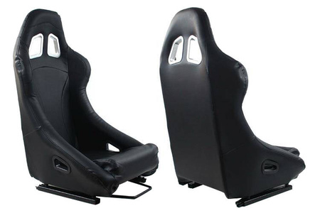 Racing seat SIGMA PVC Black