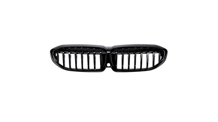 Grill BMW 3 G20 G21 pojedyncze żeberka Gloss Black