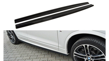 Diffuser BMW X4 G02 M-Pack Side Skirts Gloss Black