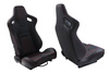 Fotel Racer skóra Black
