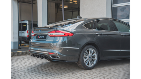 Splitter Ford Mondeo V Facelift Tył Boczne Gloss Black