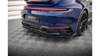 Splitter Porsche 911 Carrera Aero Carrera GTS 992 Tył Środkowy z Dyfuzorem v.2 Gloss Black