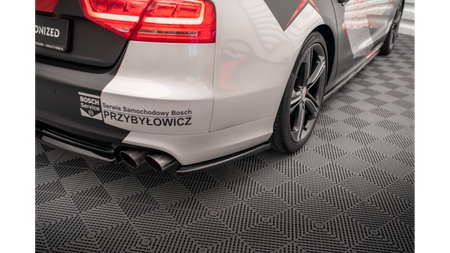 Splitter Audi S8 D4 Tył Boczne Gloss Black