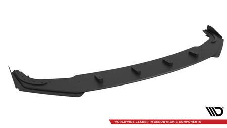 Splitter BMW 2 G42 Przód Pro + flaps Black