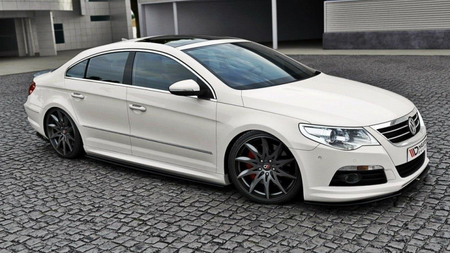 Splitter Volkswagen Passat CC R36 Rline Front Gloss Black