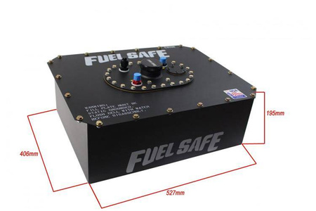 Fuel tank 30L FuelSafe FIA steel housing