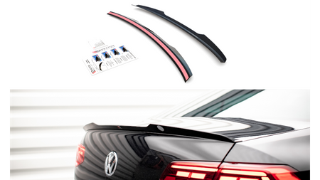 Spoiler Cap Volkswagen Passat B8 Facelift R-Line Gloss Black