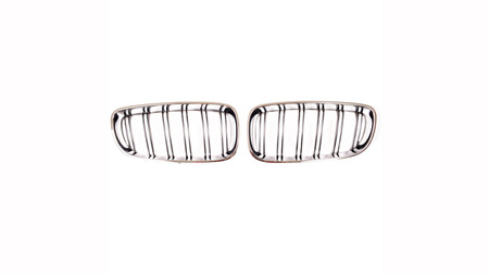 Grill BMW 3 F34 podwójne żeberka Chrome & Black