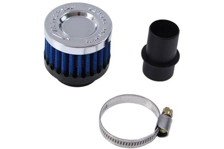 Simota Crankcase Breather Filter 25mm Blue