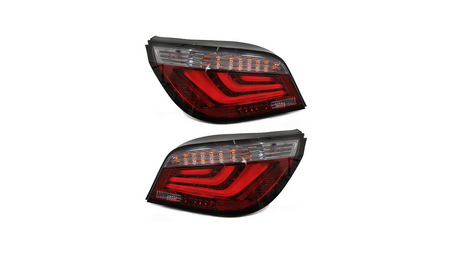 Lampy BMW 5 E60 Tył LED Red-Smoke