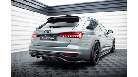 Splitter Audi A6 C8 Allroad Rear Central with Diffuser