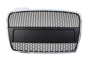 Grill Audi A4 B7 RS-Style Chrome-Black