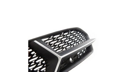 Fog Light Covers Audi A6 C8 Silver