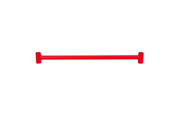 Rear lower strut bar Honda Civic V Red