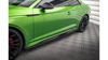 Diffuser Audi RS5 F5 Facelift Side Skirts Street Pro Black-Red