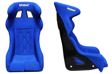 Fotel Sportowy Bimarco Hamer PRO Welur Blue FIA