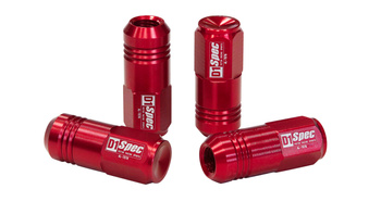 Wheel lug nuts D1Spec Replica EW M12x1,5 Red