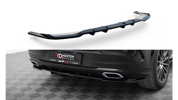 Splitter Mercedes-Benz GLE C167 Rear Central with Diffuser Gloss Black