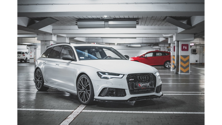 Splitter Audi RS6 C7 Front v.4 Gloss Black