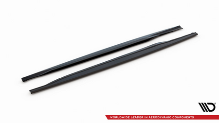 Diffuser Opel Astra J OPC VXR Side Skirts Gloss Black