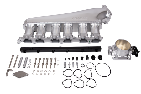 Intake manifold Toyota Lexus 2JZ-GTE CNC with 6 Injector parts and fuel rail