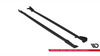 Side Skirts Audi RS5 F5 Sportback Street Pro Black + Gloss Flaps