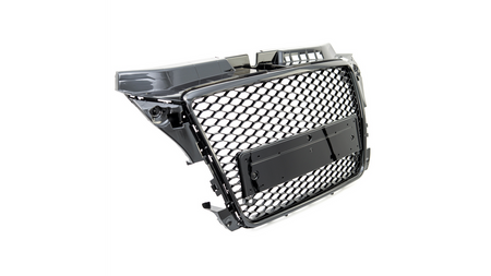 Grill Audi A3 8P Facelift Gloss Black