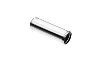 Aluminium pipe 0deg 45mm 10cm