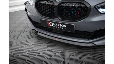 Front Splitter V.2 for BMW 1 F40 M-Pack/ M135i Gloss Black