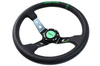 Steering wheel Pro 350mm offset:80mm Takata Leather