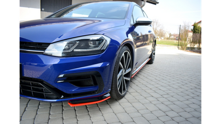 Splitter Volkswagen Golf 7 Facelift R Front v.8 Red