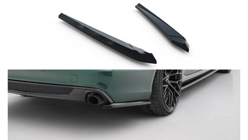 Splitter Audi A6 C7 S-line Avant Rear Side v.2