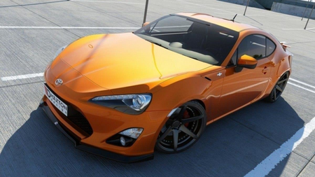 Splitter Toyota GT86 Front Gloss Black