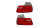 Lampy BMW 3 E46 Facelift Tył LED Red-Clear